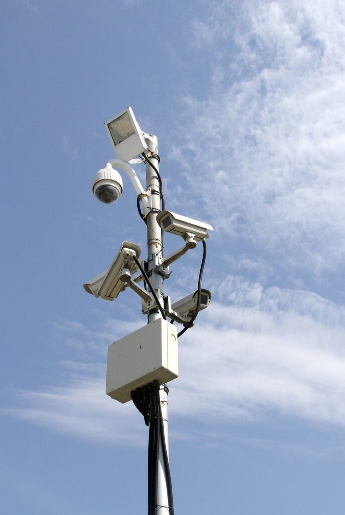Caméra dôme tube télésurveillance vidéo